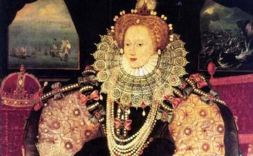 奢侈放荡的女皇伊丽莎白一世