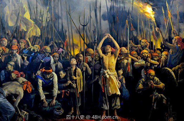 清朝嘉庆年间的一次农民小起义，不到100人却攻进了紫禁城