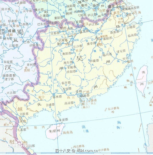 东吴地图
