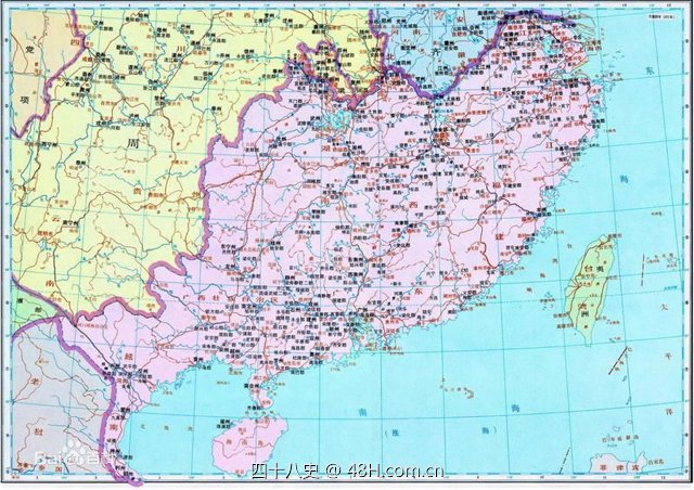 陈朝地图