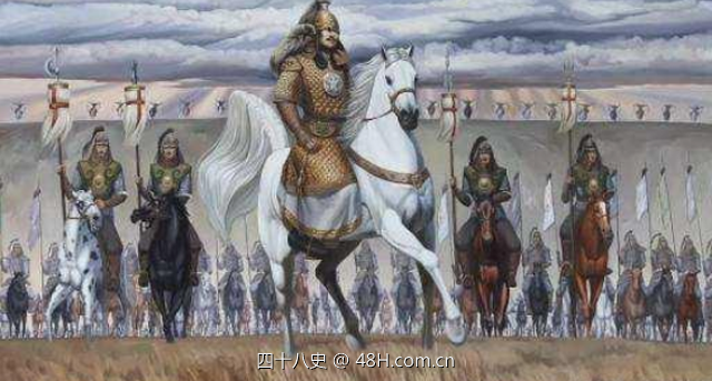 西夏拥有数十万大军，却在一场战役中被蒙古亡国
