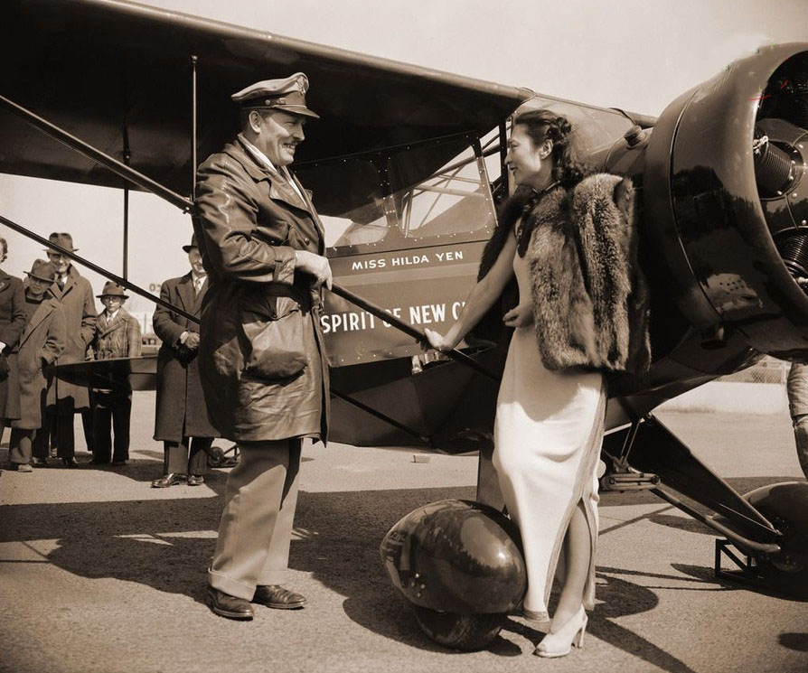 1939年华盛顿特区，中国接收新飞机，罗斯科特纳上校